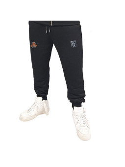 Gorilla Haze 420 Printed Patch Jogging Pants - Black