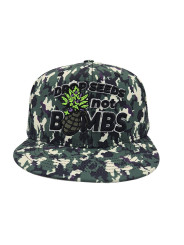 Drop Seeds Not Bombs 420 Snapback Hat