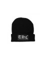 THC Recordz Cuffed Beanie Black