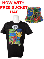 420 Menu Please - T-shirt - Black