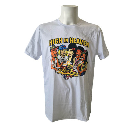 High in Heaven League Icons - T-Shirt - White
