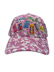 Zkittlez 420 Camouflage Snapback Blue/Pink