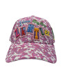 Zkittlez 420 Camouflage Snapback Blue/Pink