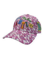 Zkittlez 420 Camouflage Snapback Blue/Pink