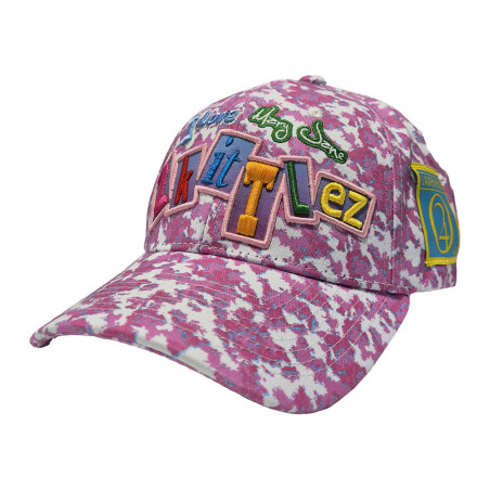 Zkittlez 420 Camouflage Snapback Blue/Pink