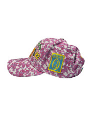Zkittlez 420 Camouflage Snapback Blue/Pink