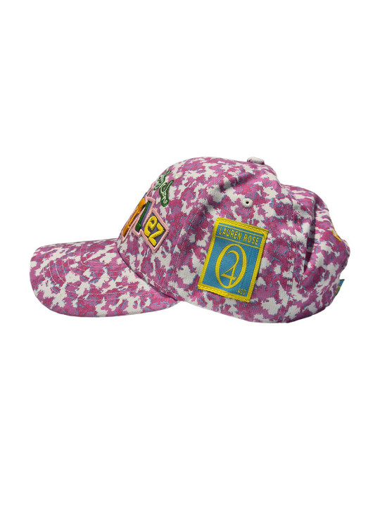 Zkittlez 420 Camouflage Snapback Blue/Pink