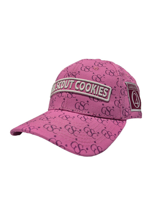 Girl Scout Cookies (GSC) Strapback Hat  - Pink