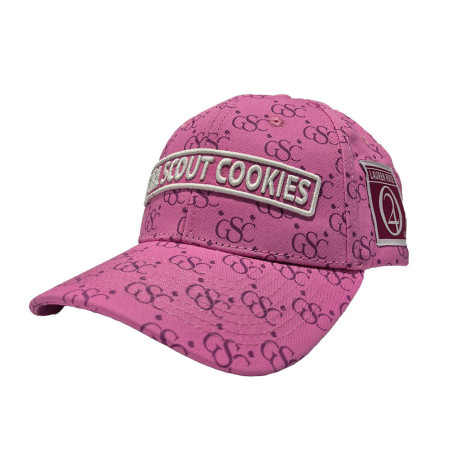 Girl Scout Cookies (GSC) Strapback Hat  - Pink