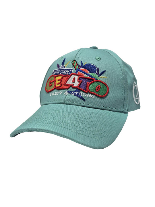 Gelato "420" Strapback Hat - Turquoise