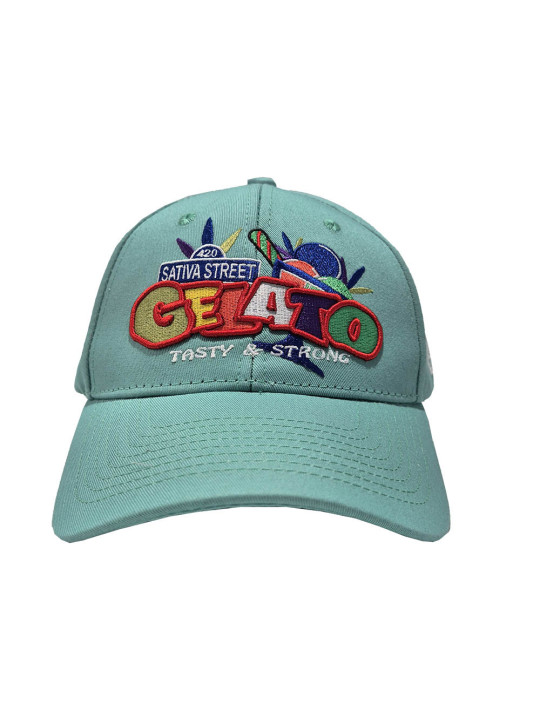 Gelato "420" Strapback Hat - Turquoise