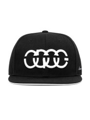 Hidden DOPE Rings Snapback – Black