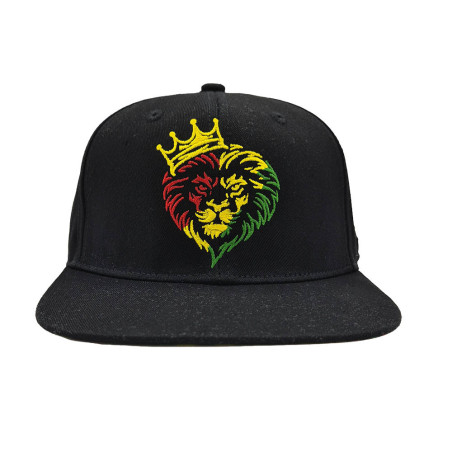 King Lionhearted Snapback – Rasta