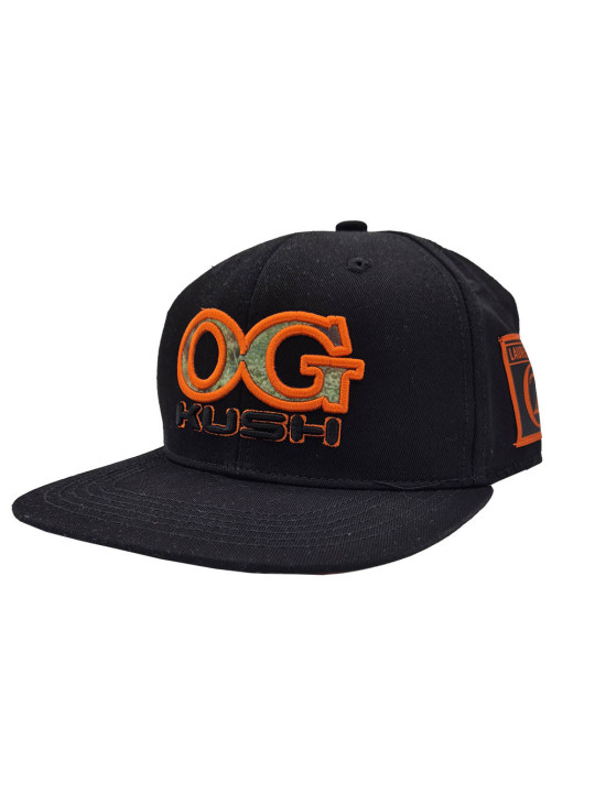 OG Kush Snapback Hat - Black