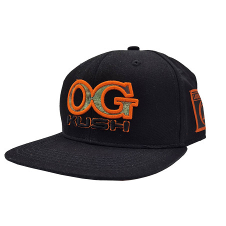 OG Kush Snapback Hat - Black