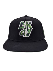Lauren Rose AK47 Snapback Cap – Zwart / Groen