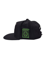 Lauren Rose AK47 Snapback Cap – Zwart / Groen