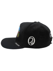 Gelato 420 A-frame Stapback Hat - Black