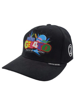 Gelato 420 A-frame Stapback Hat - Black