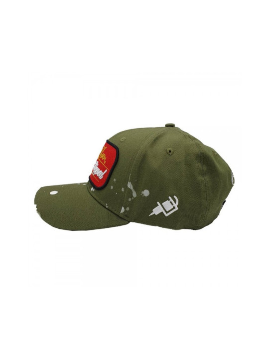 Inked & Ripped Tattoo Strapback Green
