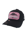 Inked & Ripped Tattoo Snapback Black/Pink