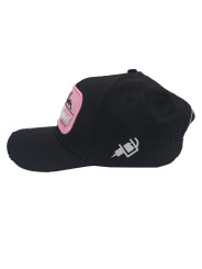 Inked & Ripped Tattoo Snapback Black/Pink