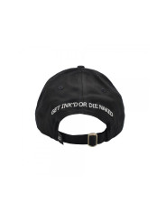 Inked & Ripped Tattoo Snapback Black/Pink