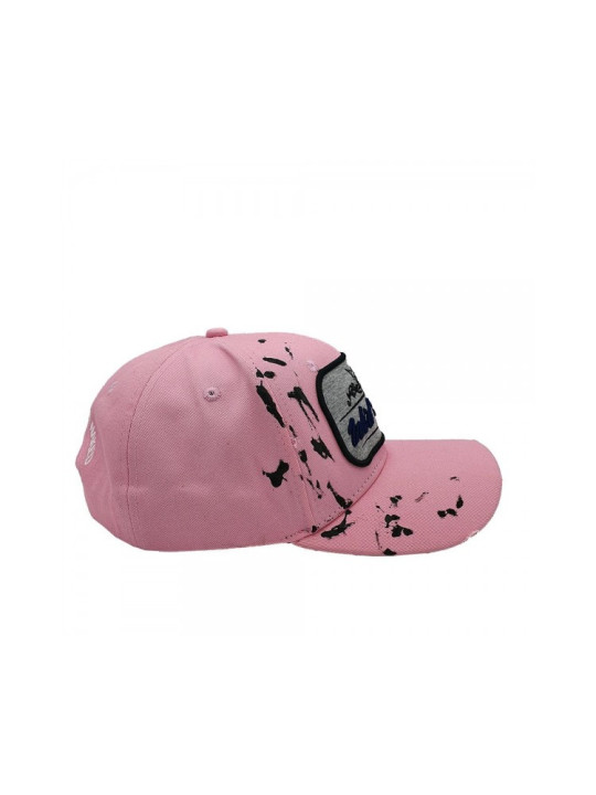 Inked & Ripped Tattoo Strapback Pink
