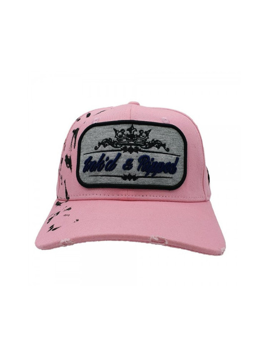 Inked & Ripped Tattoo Strapback Pink