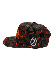 OG Kush 420 Camouflage Snapback Black/Orange
