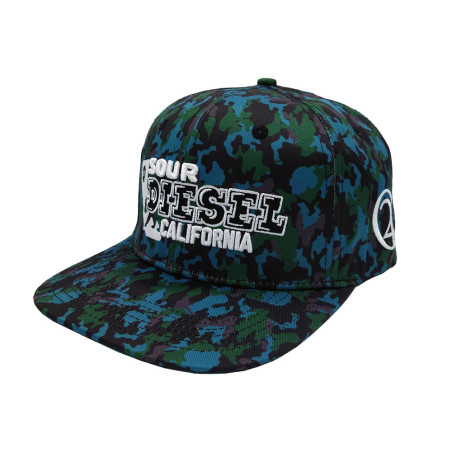 Sour Diesel 420 Camouflage Snapback Green/Black