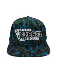Sour Diesel 420 Camouflage Snapback Green/Black