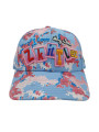 Zkittlez 420 Camouflage Snapback Blue/Pink