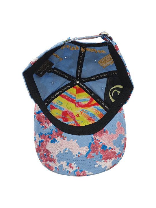 Zkittlez 420 Camouflage Snapback Blue/Pink