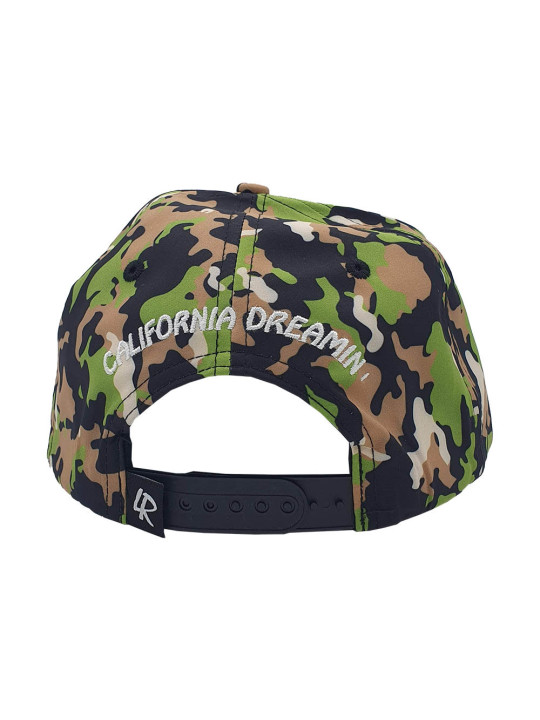 Gelato Choclate 420 Camouflage Snapback Green/Black