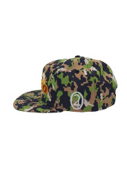 Gelato Choclate 420 Camouflage Snapback Green/Black