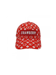 Strawberry Haze Allover Print Red