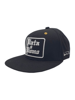‘Plata O Plomo’ Snpaback Hat - Black