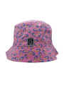 Reversible Allover Print Bucket Hat - Double Bubble Gum/Gelato