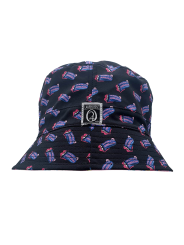 Reversible Allover Print Bucket Hat - Double Bubble Gum/Gelato