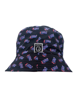 Reversible Allover Print Bucket Hat - Double Bubble Gum/Gelato