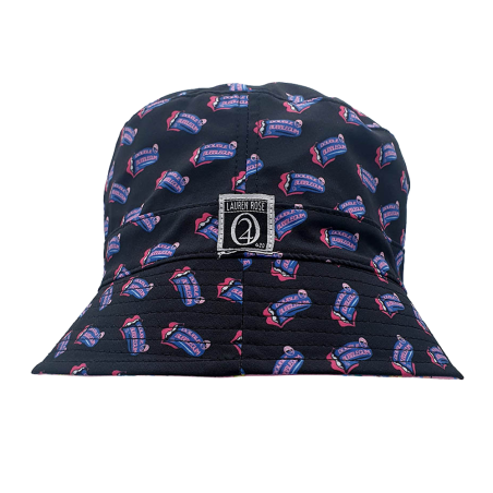 Reversible Allover Print Bucket Hat - Double Bubble Gum/Gelato