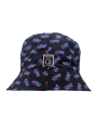 Reversible Allover Print Bucket Hat - Double Bubble Gum/Gelato