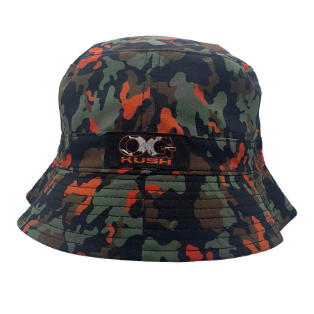 Reversible 420 Camo Bucket Hat - OG Kush/Buddha Cheese