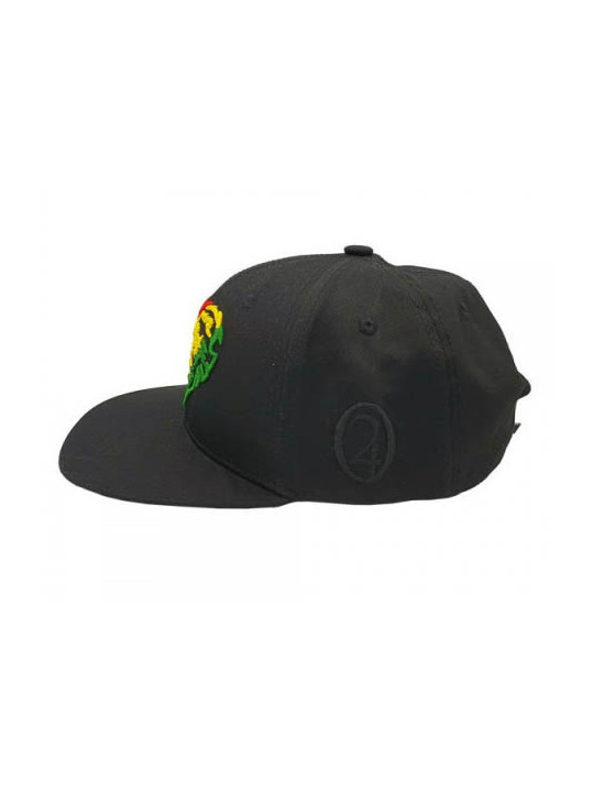 Lionhearted Rasta Snapback Black