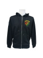 Lionhearted Rasta Full-zip Hoodie - Black