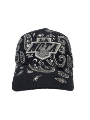 Paisley La Mota Snapback Hat - Glow in the dark