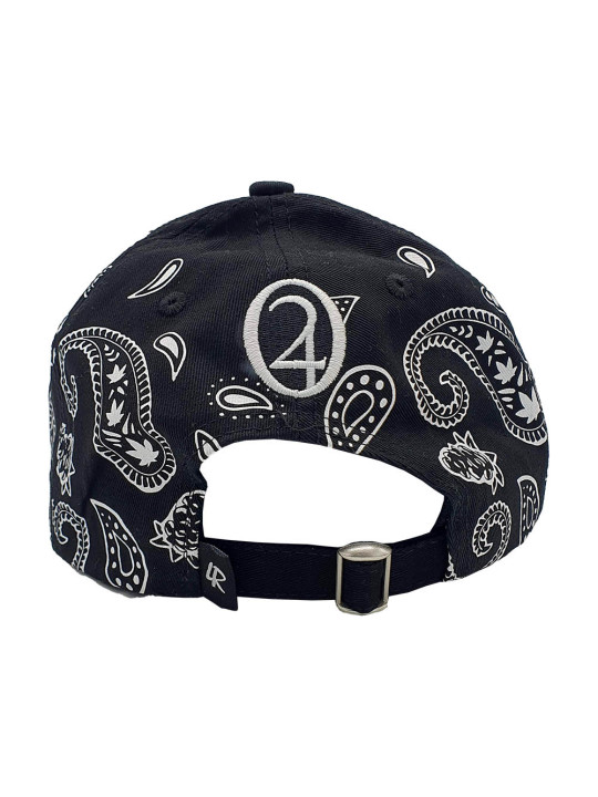 Paisley La Mota Snapback Hat - Glow in the dark