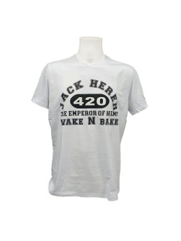 Jack Herer "420" T-shirt - White