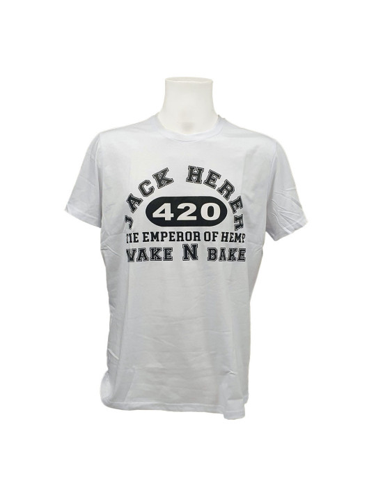 Jack Herer "420" T-shirt - White